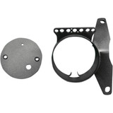 Drag Specialties Speedometer Relocation Bracket - Black