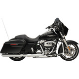 Drag Specialties 4" Slashdown Slip-On Mufflers - Chrome