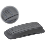 Mustang Saddlebag Lid Covers - Black/Blue - '93-'13 Fl 77637Sb Mustang Saddlebag Lid Covers - Black/Blue - '93-'13 Fl 77637Sb