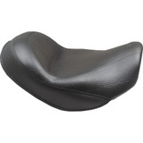 Mustang Wide Touring Solo Seat - Black - Plain - Without Driver Backrest - C90T '15-'19 85204