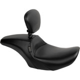 Outcast Seat - With Backrest - Plain - Flh/Flt '23-'24 Lv-987Br