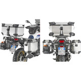 Pannier Holder - Side Case Hardware - Silver Plo1201Cam