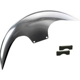 PAUL YAFFE BAGGER NATION PYO:CAFE2113EB Paul Yaffe Bagger Nation Cafe Front Fender - 21" - Black Spacers Pyo:Cafe-21-13E-B