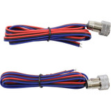 PAUL YAFFE BAGGER NATION PYO:BOLTSBRKC Paul Yaffe Bagger Nation Lightning Bolts - Red - Chrome Pyo:Bolts-Brk-C