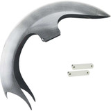 PAUL YAFFE BAGGER NATION TALON2314LC Paul Yaffe Bagger Nation Talon Front Fender - 23" Wheel - With Chrome Fender Adapters - Touring Models Talon23-14L-C