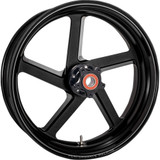 Performance Machine (Pm) Wheel - Pro-Am Race - Front - Dual Disc/With Abs - Black Ops - 17X3.5 1204-7706R-Proap-Smb