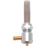 DRAG SPECIALTIES 0705-0117 Drag Specialties Fuel Petcock - Rear Facing - Chrome