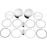WISECO K0208P2 Wiseco Tracker Series Piston Kit - 3.895" - 88 Cubic Inch Bored To 95 Cubic Inch - +0.020" - Twin Cam K0208P2