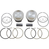 WISECO K0209PS Wiseco Tracker Series Piston Kit - 3.937" - 88/95 Cubic Inch Bored To 97 Cubic Inch - Standard - Twin Cam K0209Ps