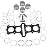 Wiseco Piston Kit With Gasket - 72.00 Mm - Kawasaki K1076