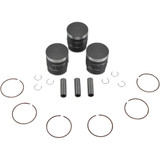 Wiseco Piston Kit - 60.50 Mm - Kawasaki H1 Mach Iii/Kh500 K101