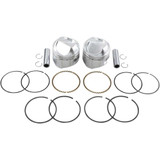 WISECO K1624 Wiseco Piston Kit - +0.010" - High Compression - Big Twin 1340 Cc 80" K1624