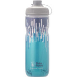 POLAR BOTTLE INB20OZ08MG Polar Bottle Breakaway Muck Insulated Bottle - Zipper - Slate Blue/Turquoise - 20 Oz. Inb20Oz08Mg