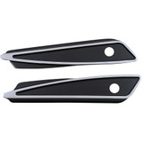 Covingtons Saddlebag Hinge Cover - Ripper - Black C1810-B