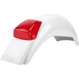 POLISPORT 8555700008 Polisport Fender - Rear - Enduro - White 8555700008
