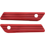 ARLEN NESS 03616 Arlen Ness Saddlebag Latch Covers - Red 03-616