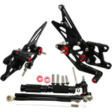 Mgp Mgp Rearset - Black - Honda 40901-2500