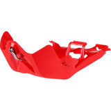 POLISPORT 8475400002 Polisport Fortress Skid Plate - Red - Beta Rr 350-500 8475400002