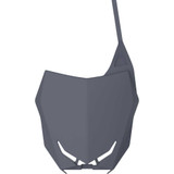 POLISPORT 8666600003 Polisport Number Plate - Restyle - Gray - Rm 125/250 8666600003