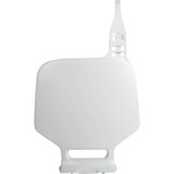 POLISPORT 8662300002 Polisport Number Plate - White - Yz 80/85 8662300002