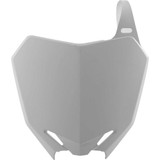 POLISPORT 8659300002 Polisport Number Plate - White Rmz 250/450 8659300002
