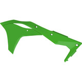 POLISPORT 8412300005 Polisport Radiator Cover - '05 Green - Kx 250F 8412300005