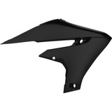 Polisport Radiator Cover - Black - Yz 450F 8415100003 Polisport Radiator Cover - Black - Yz 450F 8415100003