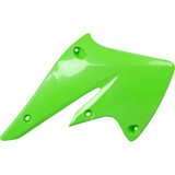 POLISPORT 8410500007 Polisport Radiator Cover - Oem Green - Kx 250F 8410500007