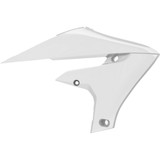 Polisport Radiator Cover - White - Yz 450F 8415100002 Polisport Radiator Cover - White - Yz 450F 8415100002
