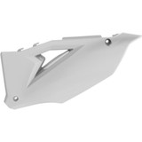 Polisport Side Panels - Oem White - Kxf 450 8423500002 Polisport Side Panels - Oem White - Kxf 450 8423500002