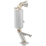 BIKEMAN PERFORMANCE 02228PLTIG5 Powder Lite Slip-On Muffler - Titanium 02-228Pl-Ti-G5