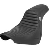 SADDLEMEN SC81829T Pro Series Sdc Performance Seat - W/O Backrest - Tuck-N-Roll/Carbon Fiber - Gripper - Fl/Fx '18-'24 Sc81829T