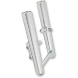 Arlen Ness Fork Legs - Chrome - Smooth - Dual Disc 40-503