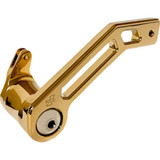 PRO-ONE PERF.MFG. 500772TIN Pro-One Perf.Mfg. Touring T-Rex Shorty Brake Arm - Gold - '08 -'13 Fl 500772Tin