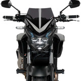 PUIG HI-TECH PARTS 21412F Puig Hi-Tech Parts New Generation Sport Windshield - Dark Smoke - Cb500F 21412F