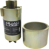 QUAD LOGIC 5001028PU Quad Logic Wheel Bearing Installer/Removal Tool - Press - Dual-Sided - For Front/Rear Wheel Bearings 500-1028-Pu