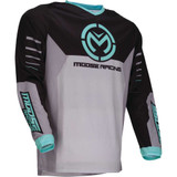 MOOSE RACING 29108188 Qualifier Jersey - Gray/Teal - 3Xl 2910-8188