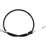 Quick Connect Clutch Cable - Upper - 35" - Black/Chrome