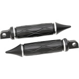 Eddie Trotta Designs Platinum Footpeg - Black Tc-780B