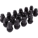 RACELINE WHEELS ALUGB13BX Raceline Wheels Lug Nuts - Conical - 3/8"-24 - Black Alugb-13Bx