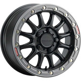 RACELINE WHEELS A14BG57012+53 Raceline Wheels Wheel - Alpha - Front/Rear - Black/With Gun Metal Ring - 15X7 - 5/114.3 - 6+1 (+53 Mm) A14Bg-57012+53