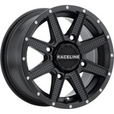Raceline Wheels Wheel - Hostage - Front/Rear - Black - 14X7 - 4/110 - 5+2 (+10 Mm) A92B-47011-52