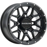 RACELINE WHEELS A94B47056+38 Raceline Wheels Wheel - Krank - Simulated Beadlock - Front/Rear - Black - 14X7 - 4/156 - 6+1 (+38 Mm) A94B-47056+38
