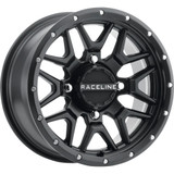 Raceline Wheels Wheel - Krank - Simulated Beadlock - Front/Rear - Black - 15X7 - 4/156 - 5+2 (+10 Mm) A94B-57056+10