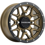 Raceline Wheels Wheel - Krank - Simulated Beadlock - Front/Rear - Bronze - 14X7 - 4/156 - 5+2 (+10 Mm) A94Bz-47056+10