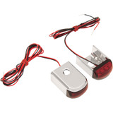 Alloy Art Strut Light - Led - Red/Red - Chrome Dsl-3