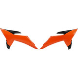 UFO KT05025127 Radiator Covers - Orange - Ktm Kt05025#127