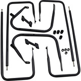 DRAG SPECIALTIES 3501-1248 Drag Specialties Saddlebag Rail - Black - Fl '09-'13