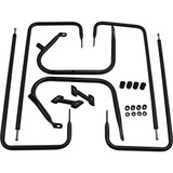 Drag Specialties Saddlebag Rail - Black - Fl '97-'08