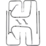 DRAG SPECIALTIES 3501-1247 Drag Specialties Saddlebag Rail - Chrome - Fl '09-'13